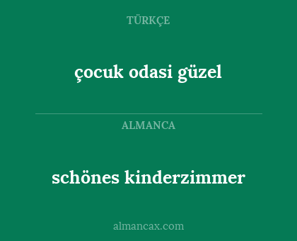 schönes kinderzimmer - çocuk odasi güzel