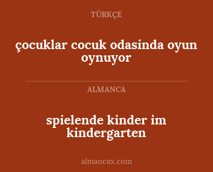 spielende kinder im kindergarten - çocuklar cocuk odasinda oyun oynuyor