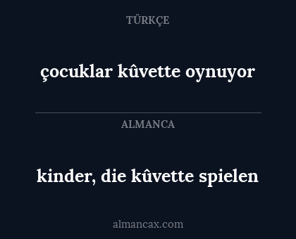 çocuklar kûvette oynuyor - kinder, die kûvette spielen
