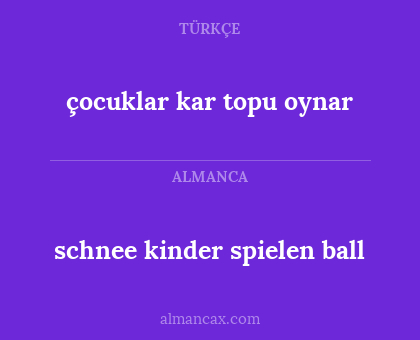 schnee kinder spielen ball - çocuklar kar topu oynar