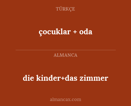 die kinder+das zimmer - çocuklar + oda