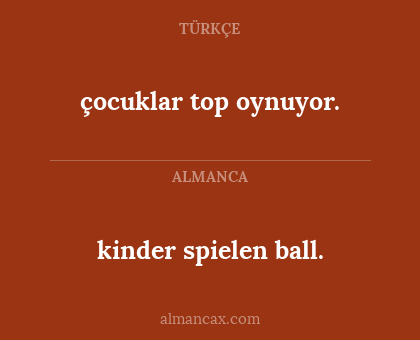 kinder spielen ball. - çocuklar top oynuyor.