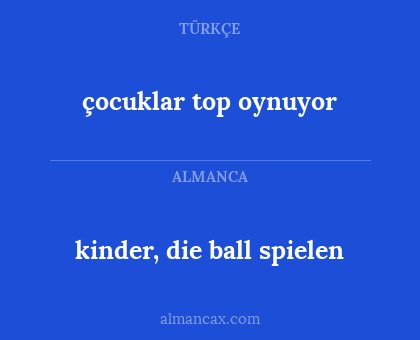 çocuklar top oynuyor - kinder, die ball spielen