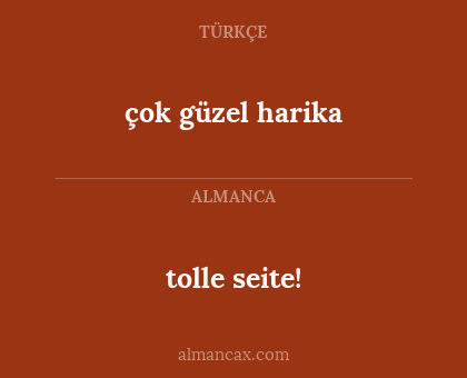 çok güzel harika - tolle seite!