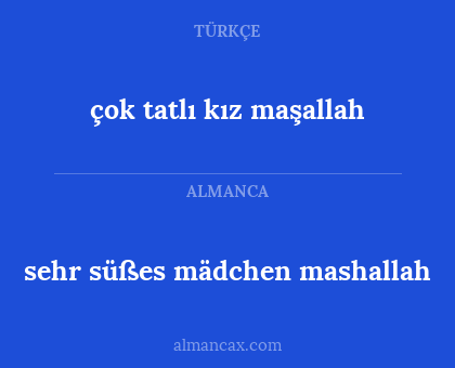 sehr süßes mädchen mashallah - çok tatlı kız maşallah