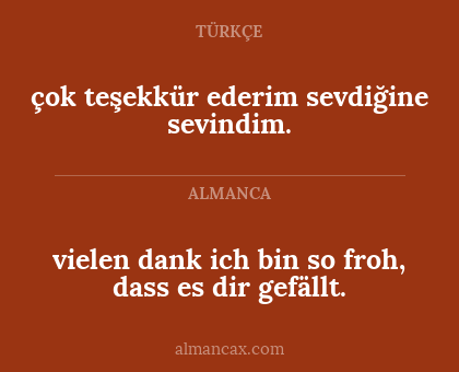 vielen dank ich bin so froh, dass es dir gefällt. - çok teşekkür ederim sevdiğine sevindim.