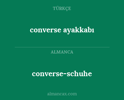 converse ayakkabı - converse-schuhe
