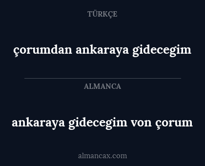 ankaraya gidecegim von çorum - çorumdan ankaraya gidecegim