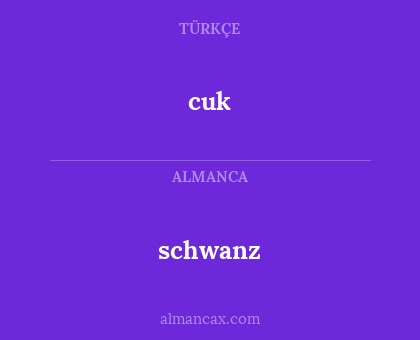 schwanz - cuk