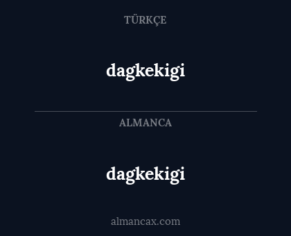 dagkekigi - dagkekigi