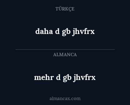 daha d gb jhvfrx - mehr d gb jhvfrx