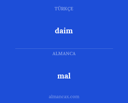 mal - daim