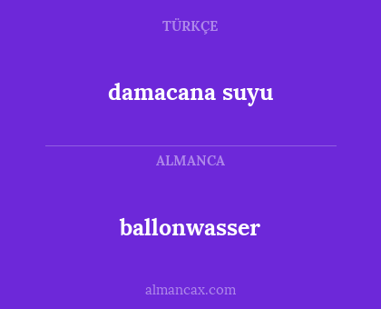 damacana suyu - ballonwasser
