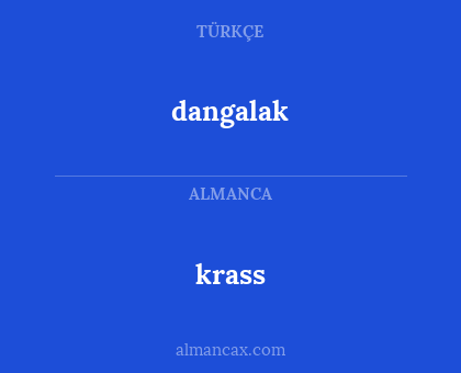 krass - dangalak