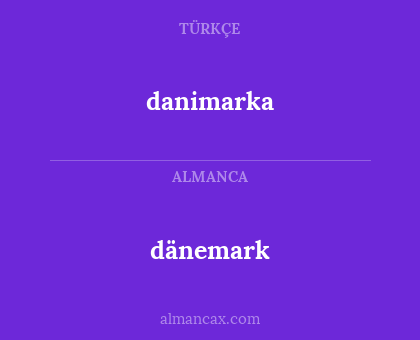 dänemark - danimarka