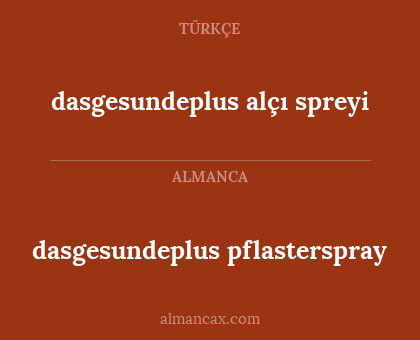 dasgesundeplus pflasterspray - dasgesundeplus alçı spreyi