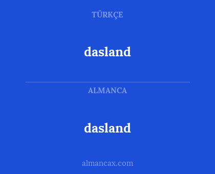 dasland - dasland