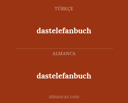 dastelefanbuch - dastelefanbuch