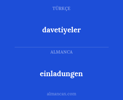 einladungen - davetiyeler