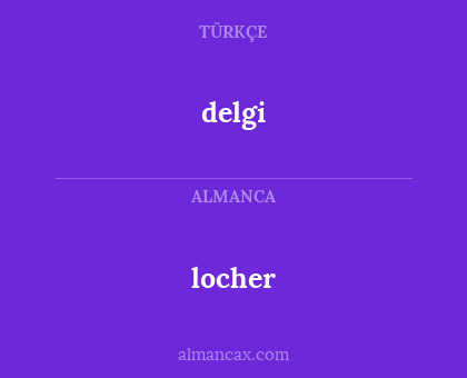 delgi - locher