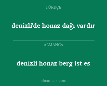 denizli'de honaz dağı vardır - denizli honaz berg ist es
