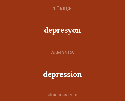 depression - depresyon