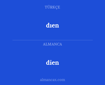 dıen - dien