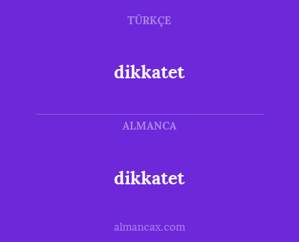 dikkatet - dikkatet