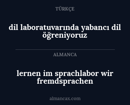 lernen im sprachlabor wir fremdsprachen - dil laboratuvarında yabancı dil öğreniyoruz