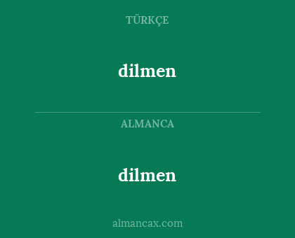 dilmen - dilmen