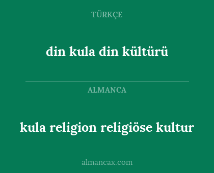 din kula
din kültürü - kula religion
religiöse kultur