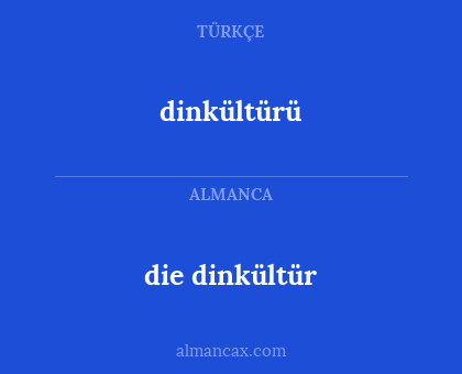 dinkültürü - die dinkültür