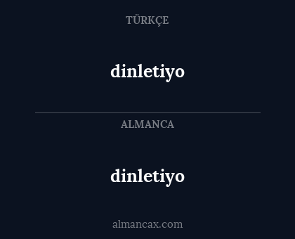 dinletiyo - dinletiyo