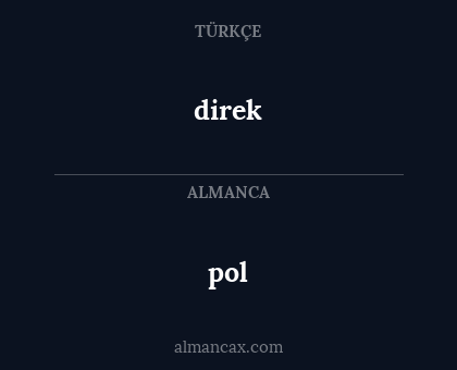 direk - pol