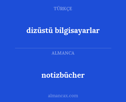 notizbücher - dizüstü bilgisayarlar