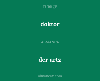 doktor - der artz