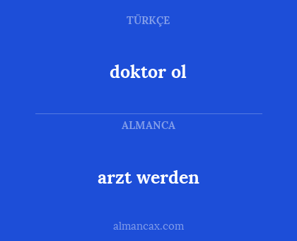 arzt werden - doktor ol