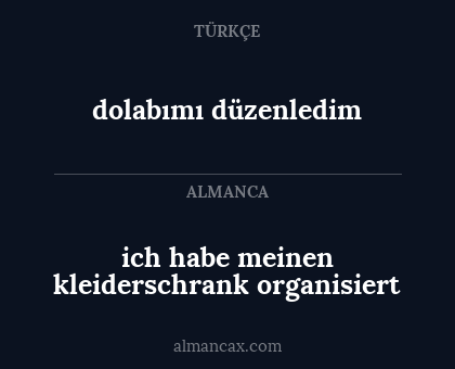 ich habe meinen kleiderschrank organisiert - dolabımı düzenledim