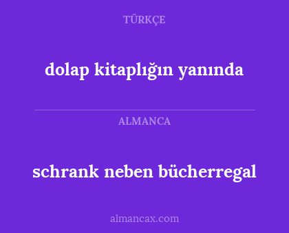 dolap kitaplığın yanında - schrank neben bücherregal