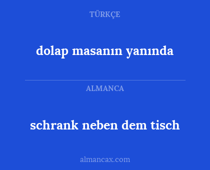 dolap masanın yanında - schrank neben dem tisch