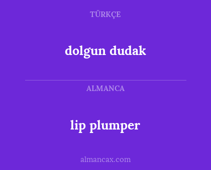 lip plumper - dolgun dudak