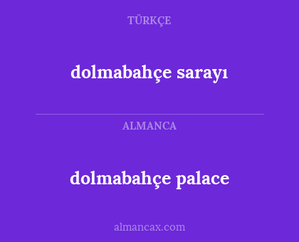 dolmabahçe palace - dolmabahçe sarayı