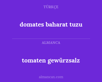domates baharat tuzu - tomaten gewürzsalz