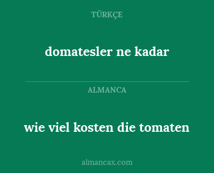 domatesler ne kadar - wie viel kosten die tomaten