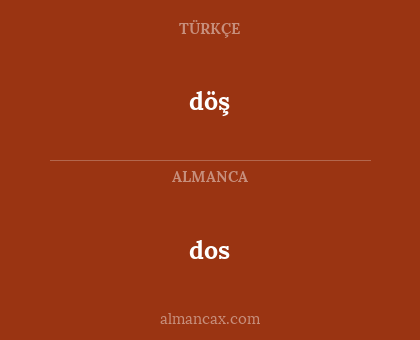 dos - döş