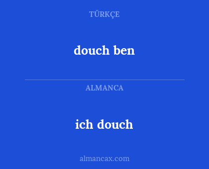 douch ben - ich douch