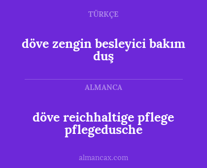 döve zengin besleyici bakım duş - döve reichhaltige pflege pflegedusche