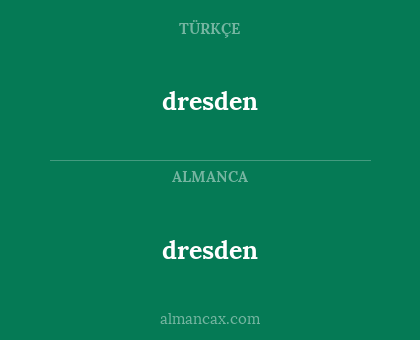 dresden - dresden