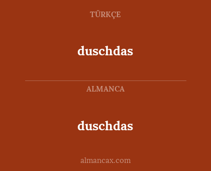 duschdas - duschdas