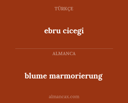 ebru cicegi - blume marmorierung